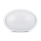 12W Plafon Owalny / IP54 / Barwa:6400K / Obudowa: Biała