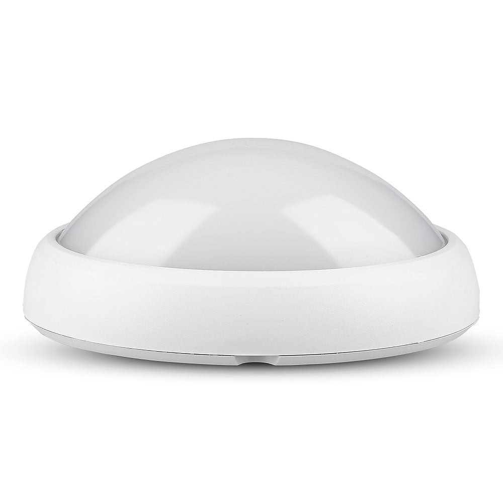 12W Plafon Owalny / IP54 / Barwa:6400K / Obudowa: Biała