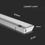10W Oprawa pod szafkowa LED / Barwa:3000K