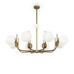 Maytoni Lampa wisząca Rendez-vous - Metal - Brąz MOD109PL-08BS
