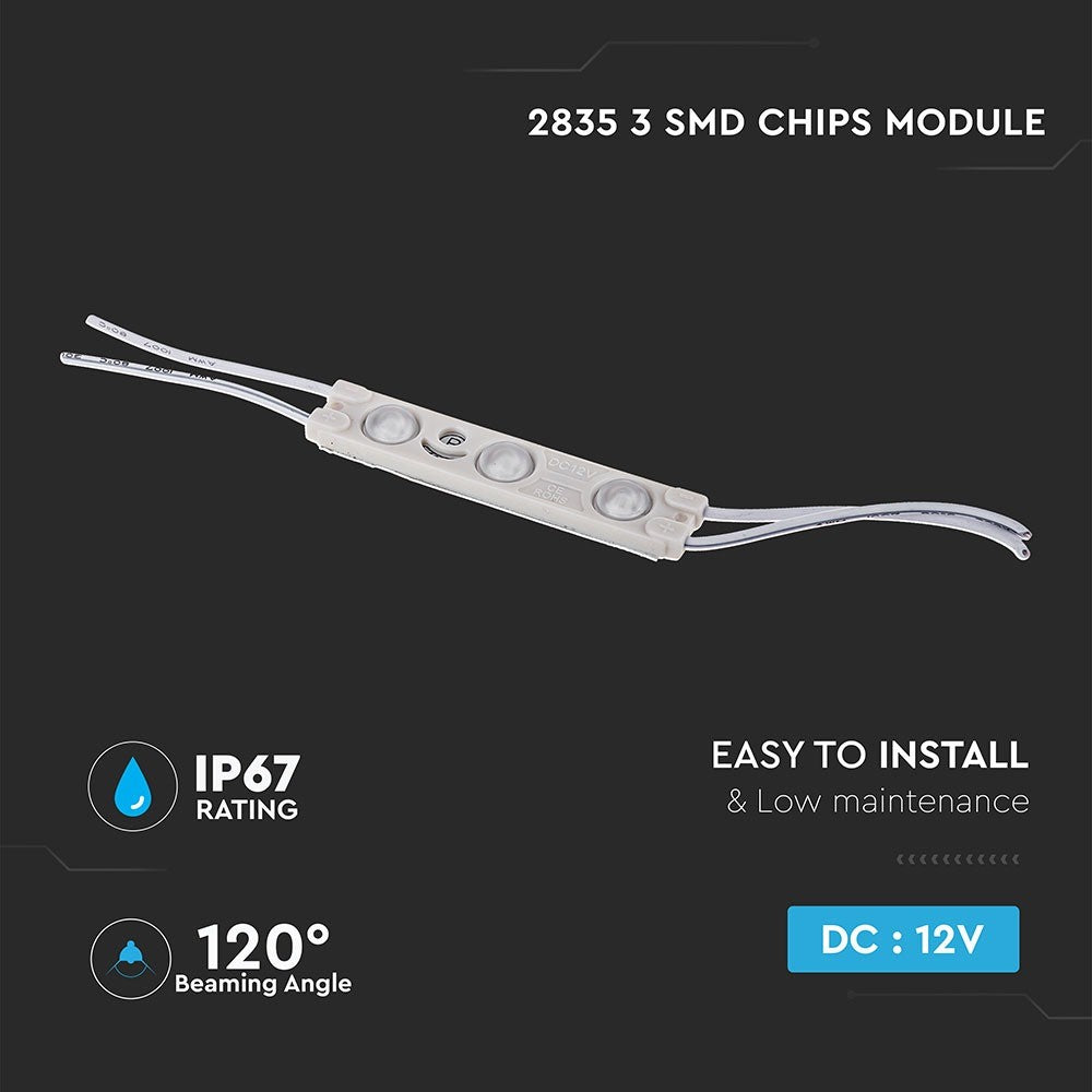 1W Moduł LED / Barwa: Czerwona / IP67