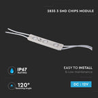 1W Moduł LED / Barwa: Czerwona / IP67