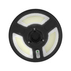 7.5W Ogrodowa Lampa Solarna z czujnikiem ruchu / Barwa:4000K / Obudowa: Czarna