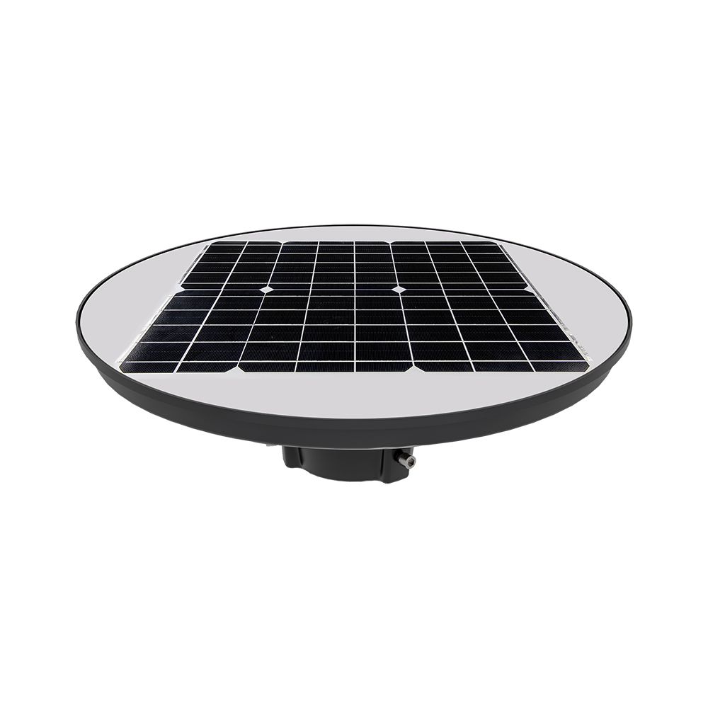 7.5W Ogrodowa Lampa Solarna z czujnikiem ruchu / Barwa:4000K / Obudowa: Czarna
