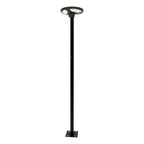 7.5W Ogrodowa Lampa Solarna z czujnikiem ruchu / Barwa:4000K / Obudowa: Czarna