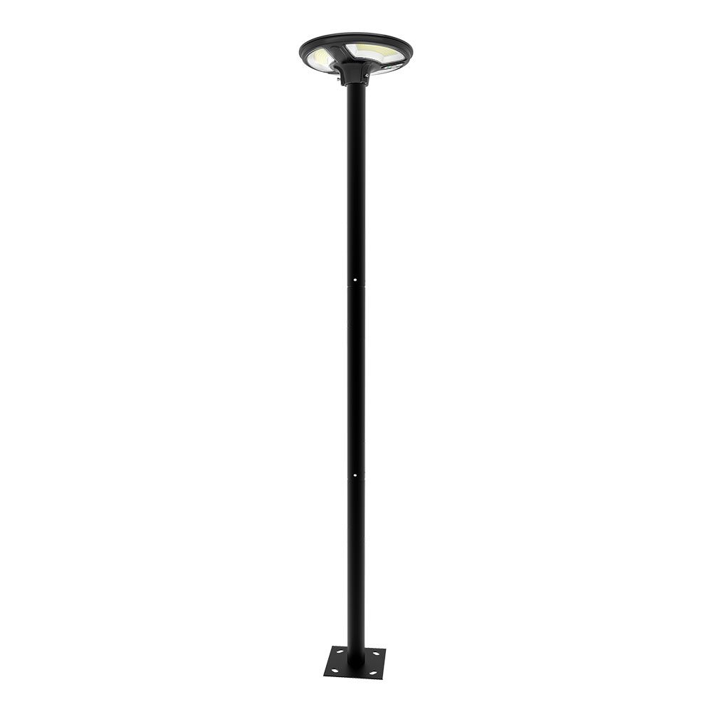 7.5W Ogrodowa Lampa Solarna z czujnikiem ruchu / Barwa:6500K / Obudowa: Czarna