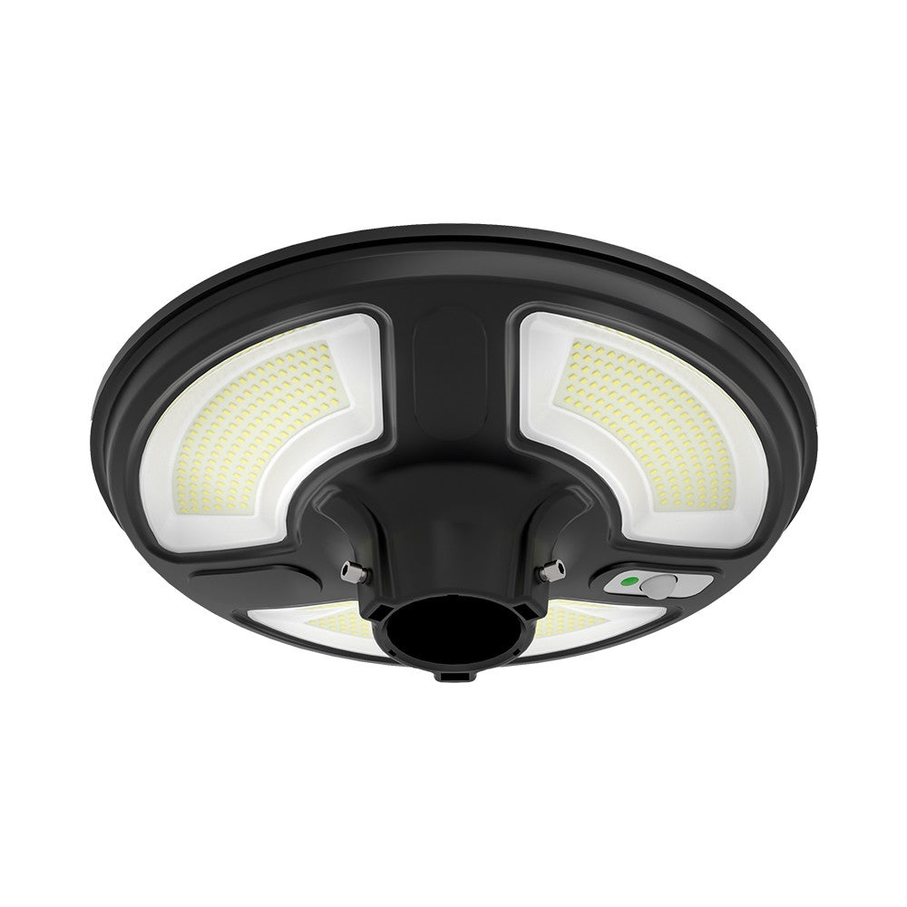 10W Ogrodowa Lampa Solarna z czujnikiem ruchu / Barwa:4000K / Obudowa: Czarna