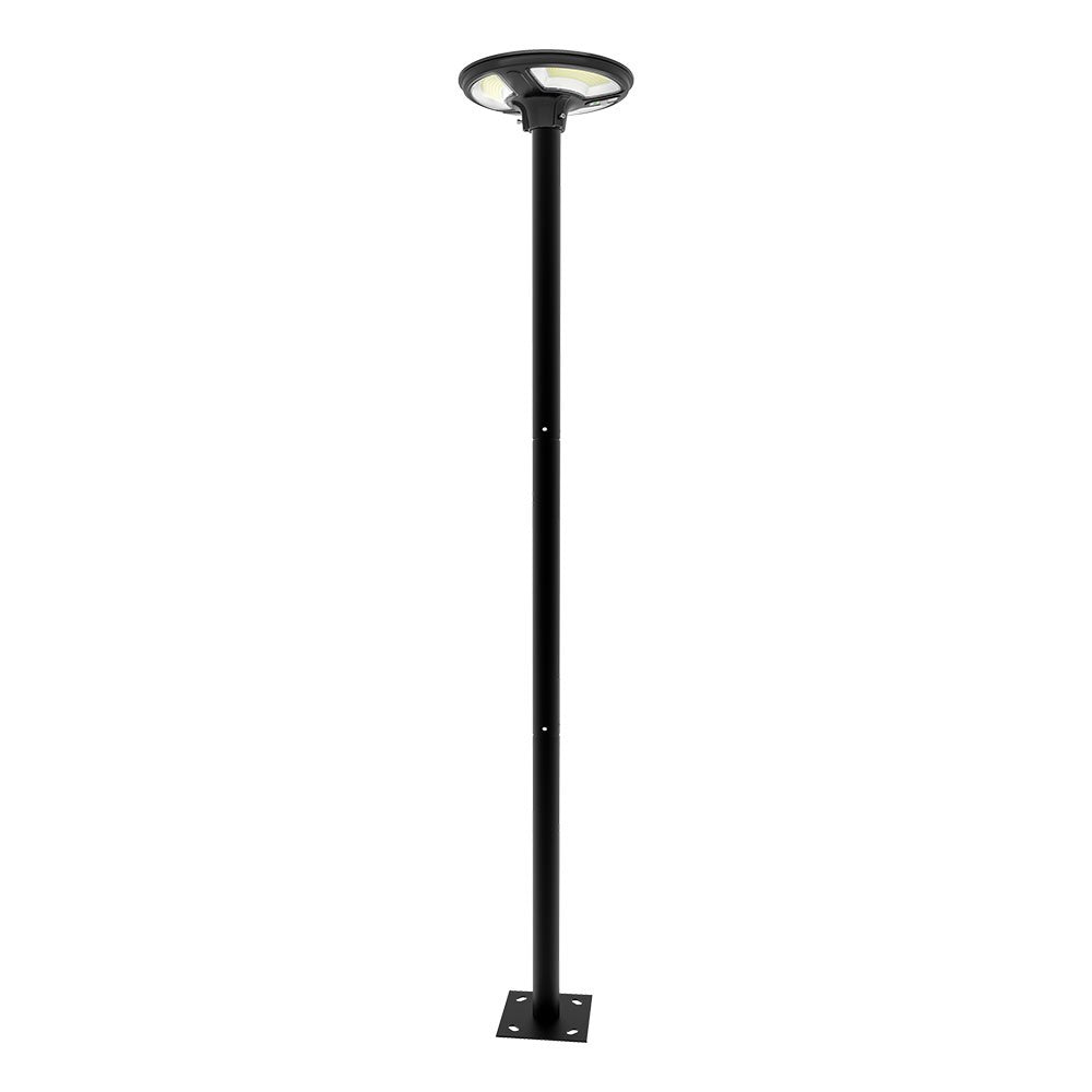 10W Ogrodowa Lampa Solarna z czujnikiem ruchu / Barwa:6500K / Obudowa: Czarna