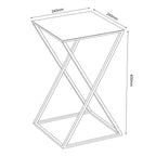 Flower stand Column B 400x240x240 beige