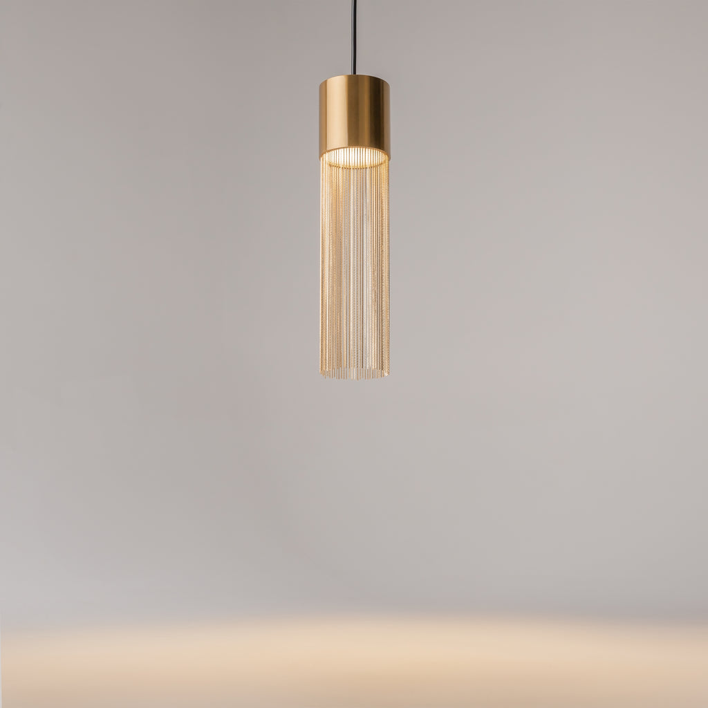 Maytoni Lampa wisząca Imaginary - Metal - Złoty MOD190PL-L5G3K