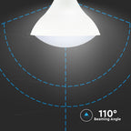 85W Uliczna Żarówka LED / Chip SAMSUNG / Barwa:6400K / Trzonek:E40
