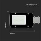 30W Lampa uliczna LED / Chip SAMSUNG / Barwa:6400K / Obudowa: Szara