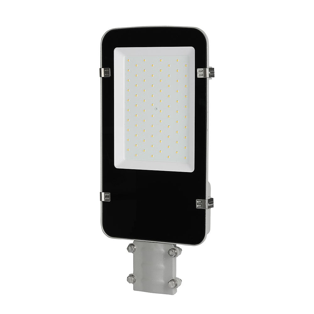 50W Lampa uliczna LED / Chip SAMSUNG / Barwa:6400K / Obudowa: Szara