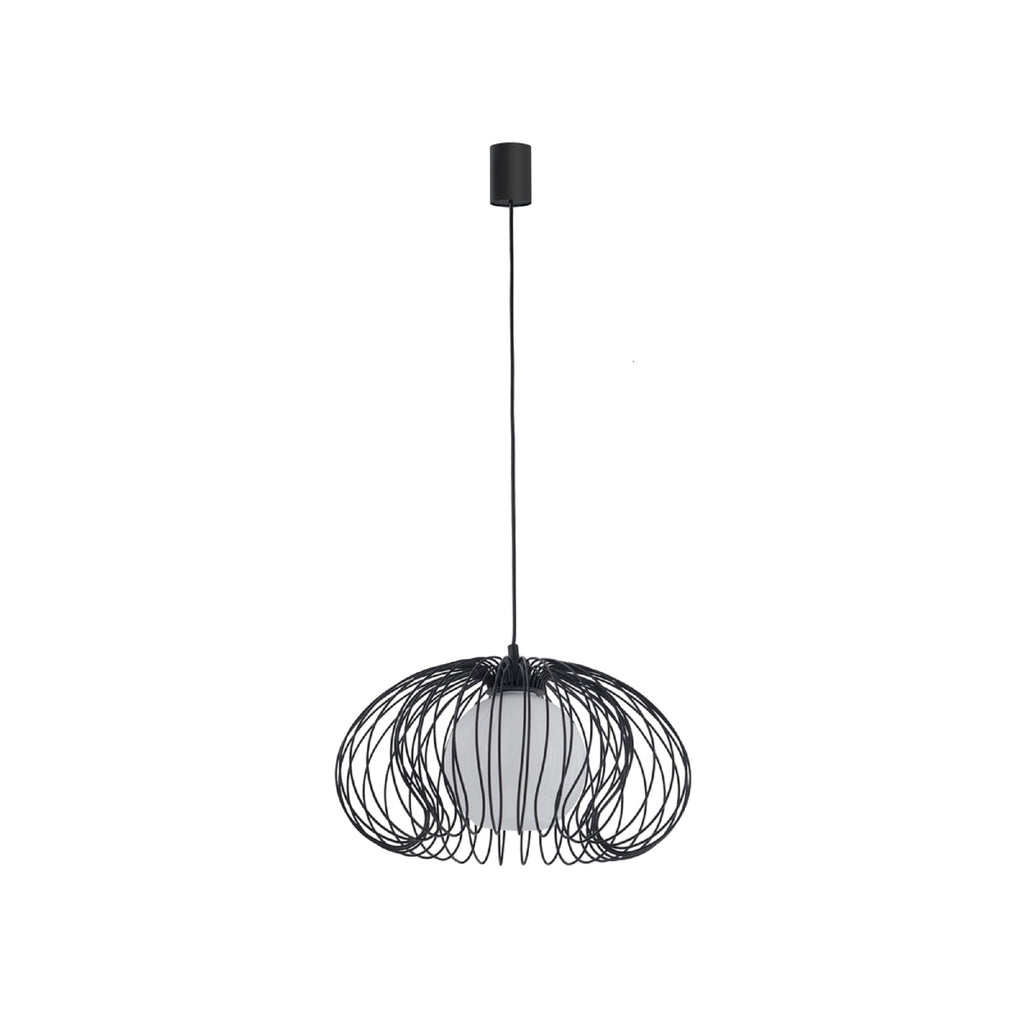 Nowodvorski Lampa wisząca MERSEY 25W only LED 50/60Hz - Stal lakierowana - Czarny