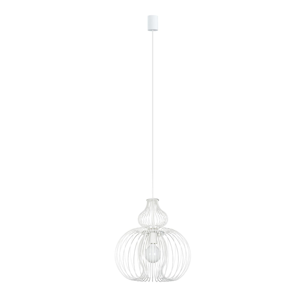 Nowodvorski Lampa wisząca MEKNES 25W only LED 50/60Hz - Stal lakierowana - Biały