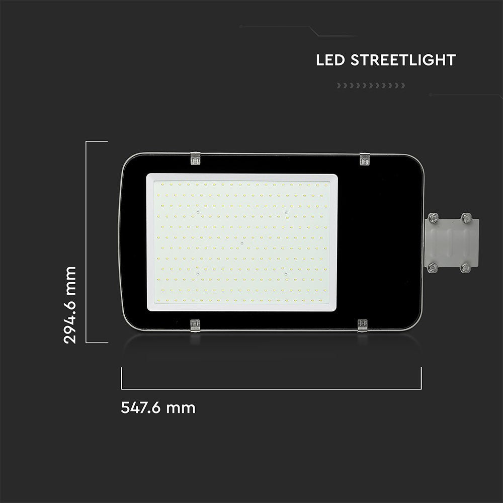 100W Lampa uliczna LED / Chip SAMSUNG / Barwa:6400K / Obudowa: Szara
