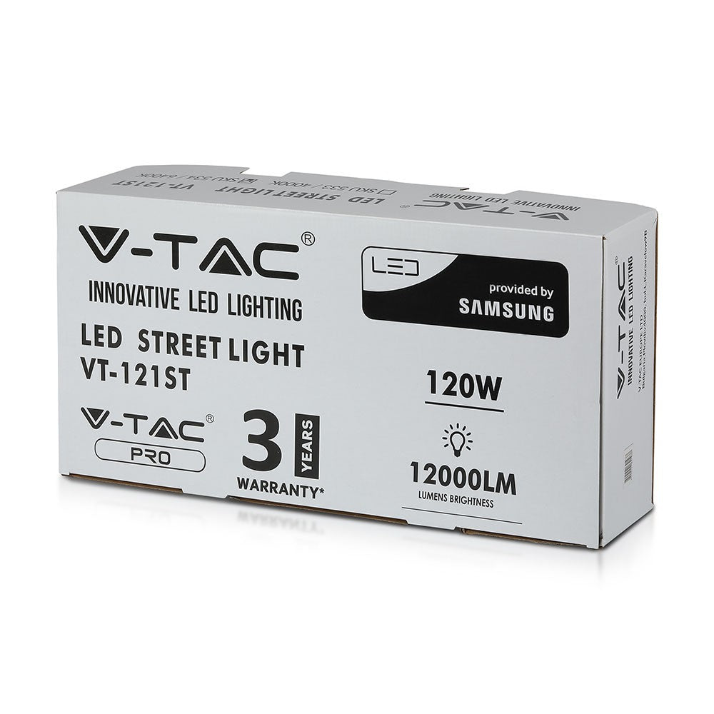 120W Lampa uliczna LED / Chip SAMSUNG / Barwa:4000K/ 3 LATA GWARANCJI