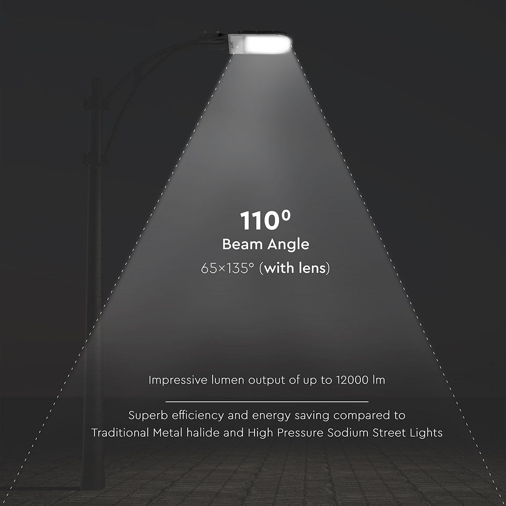 120W Lampa uliczna LED / Chip SAMSUNG / Barwa:4000K/ 3 LATA GWARANCJI