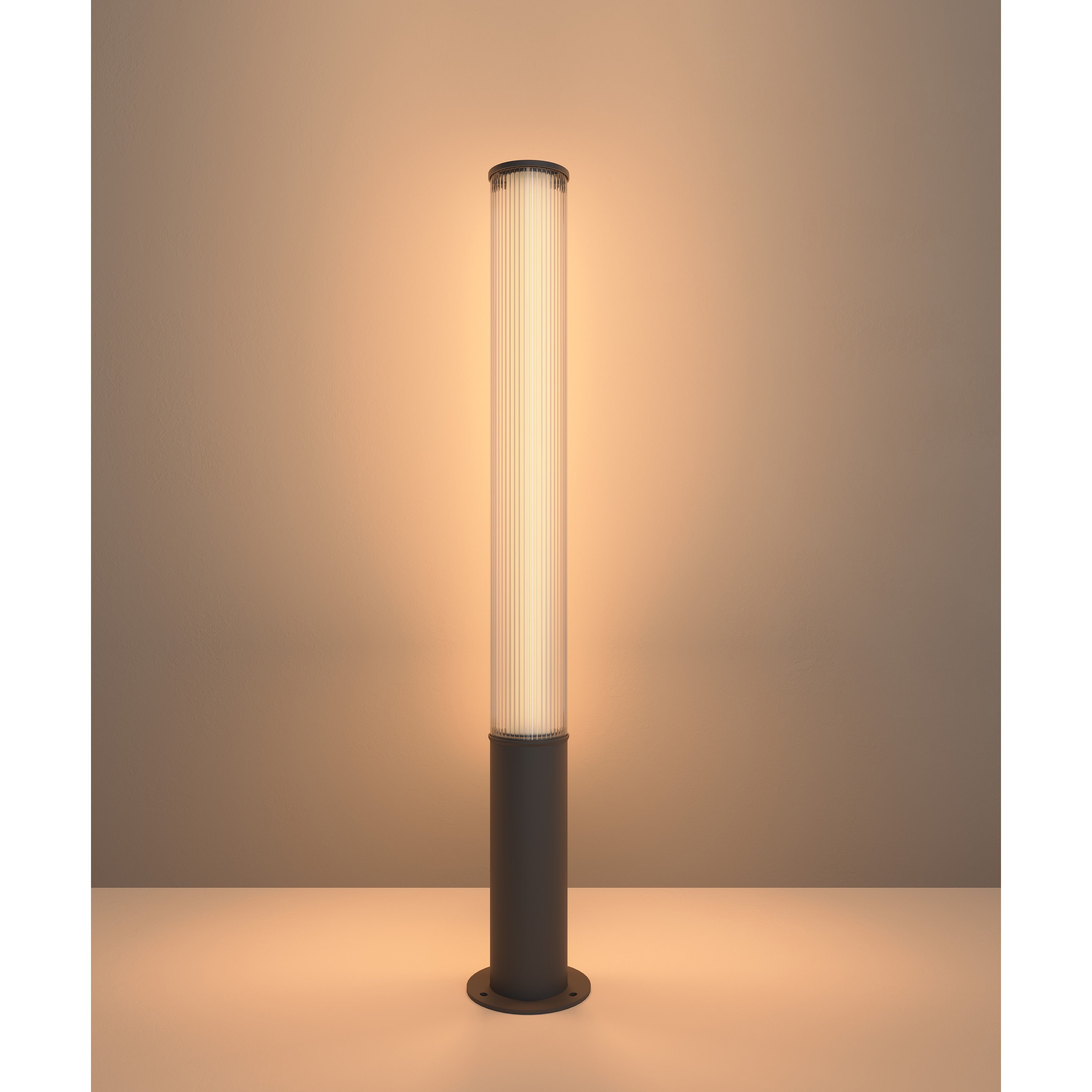 Maxlight Lampa podłogowa Gardenia 25W - Aluminium + pc - Antracyt F0065