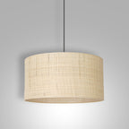 żyrandol Rattan cylinder shade dia 400, h 200 1xE27