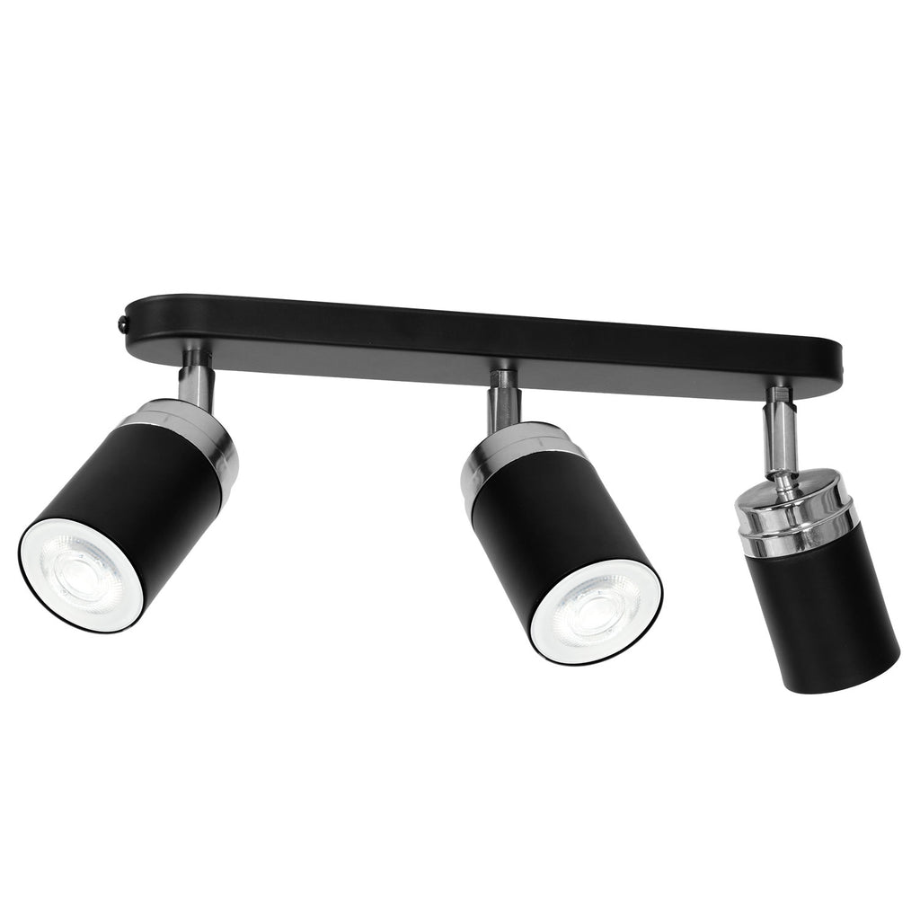 spot Reno black/chrome 3xGU10