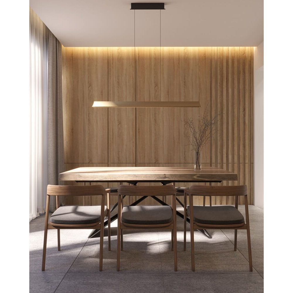 Maxlight Lampa wisząca Jo-Jo Simple - Metal - Czarny + złoty P0594