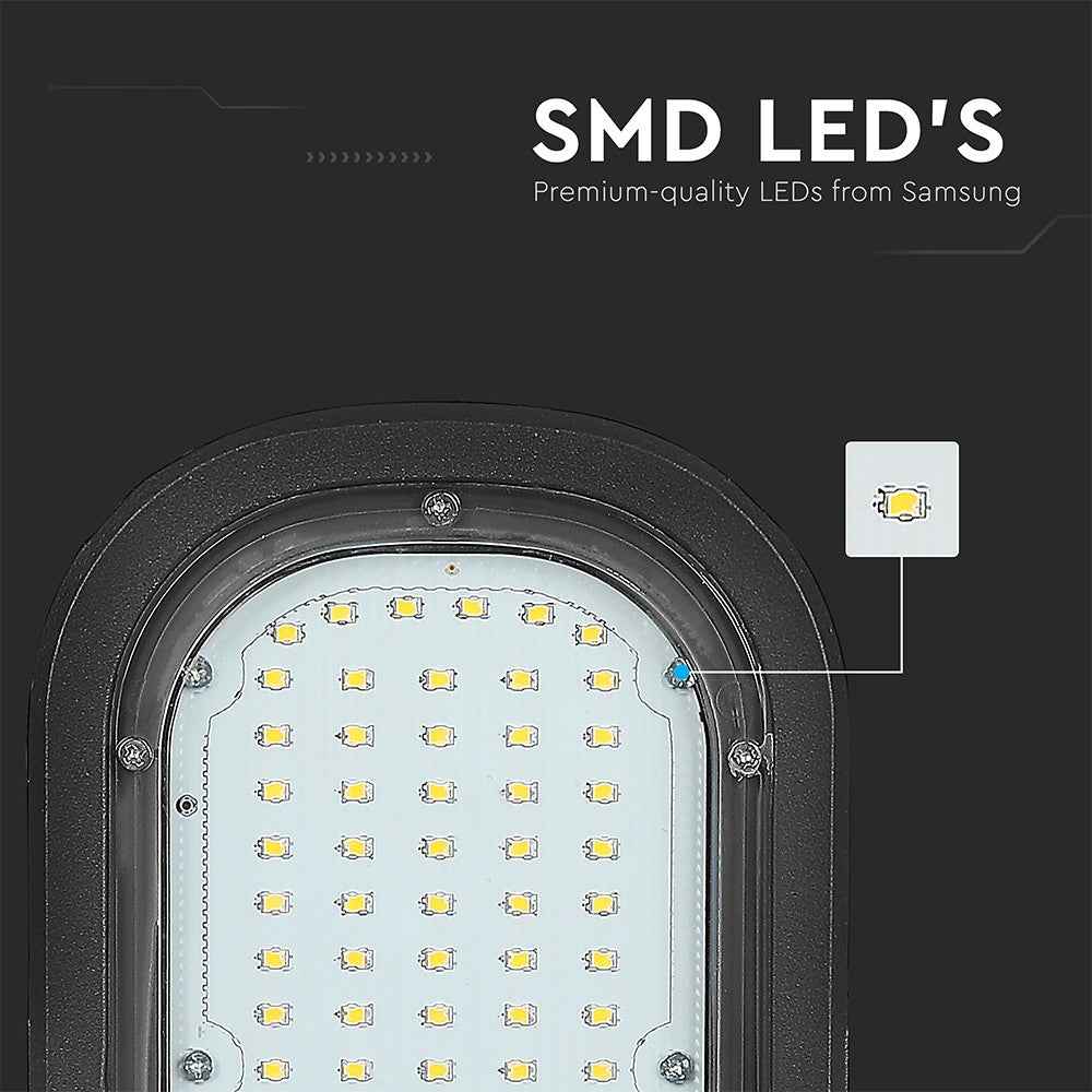 50W Lampa uliczna LED / Chip SAMSUNG / Barwa:4000K / 3 LATA GWARANCJI