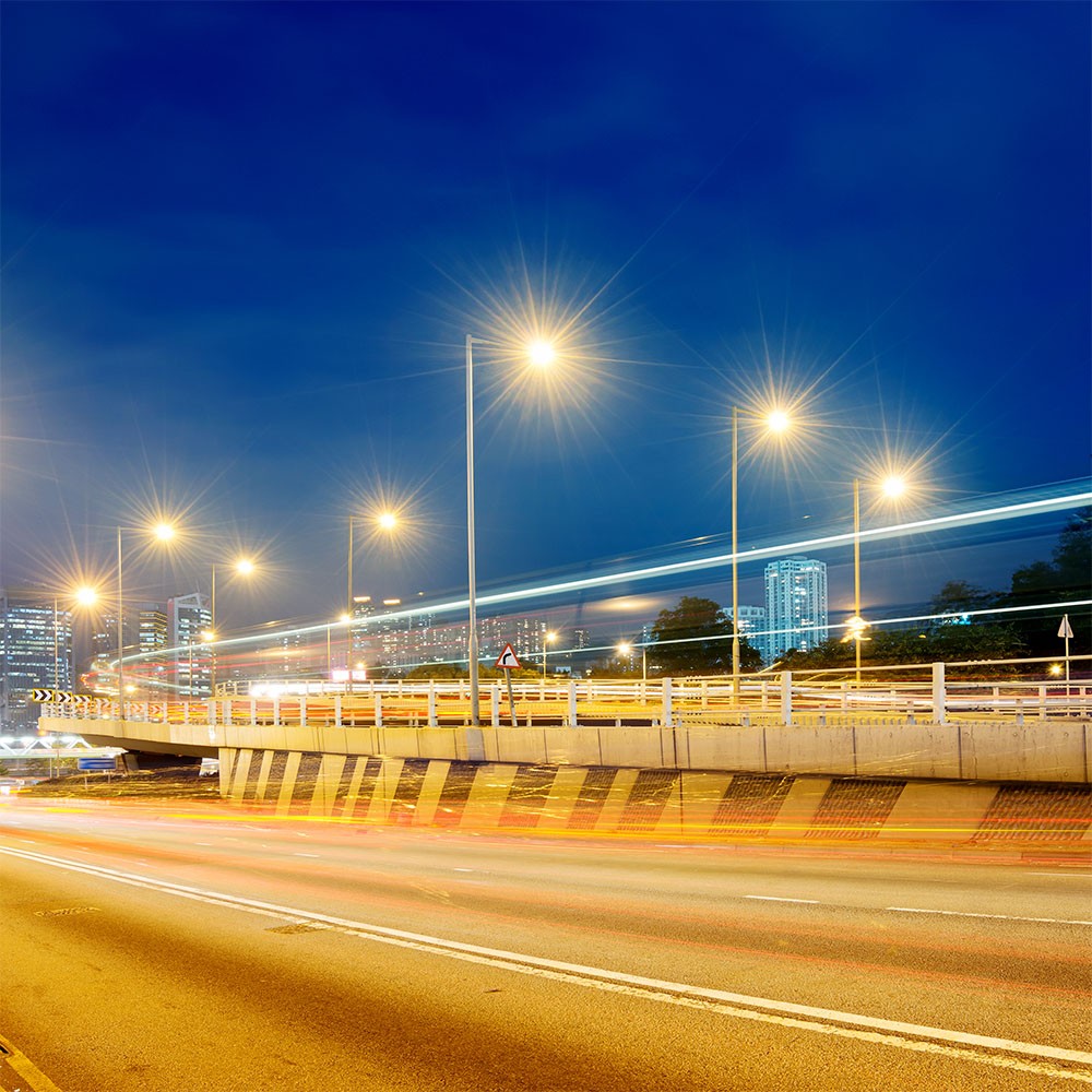 160W Lampa uliczna LED (CLASS II,TYPE III-M LENS) / Chip SAMSUNG / Barwa:4000K