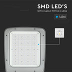 200W Lampa uliczna LED (CLASS II,TYPE III-M LENS) / Chip SAMSUNG / Barwa:4000K