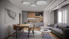 Nowodvorski Lampa downlights natynkowa EYE M 10W only LED 50/60Hz - Stal lakierowana - Biały 5463