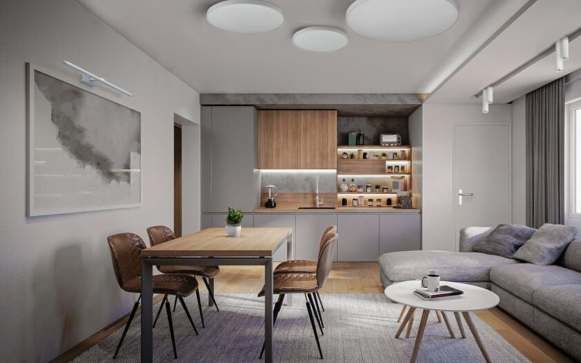 Nowodvorski Lampa downlights natynkowa EYE L 10W only LED 50/60Hz - Stal lakierowana - Biały 5471