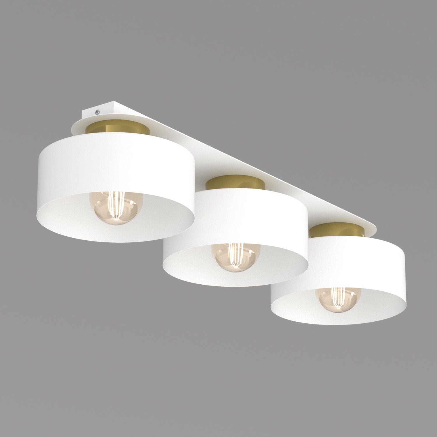 plafon Marti white/gold 3xE27