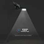 50W Solarna lampa uliczna / Barwa:4000K / Obudowa: Czarna
