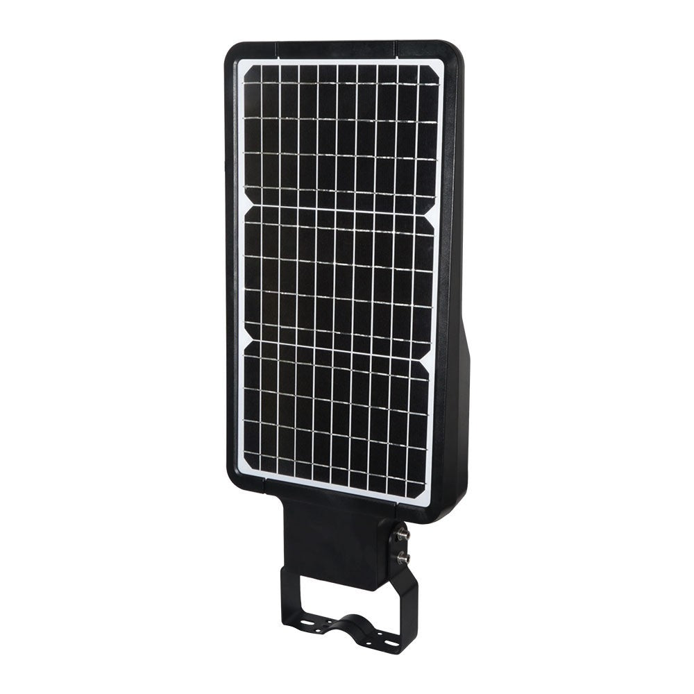 40W Lampa uliczna solarna z czujnikiem ruchu / Barwa:6000K / Obudowa: Czarna / Wydajność: 120lm/W