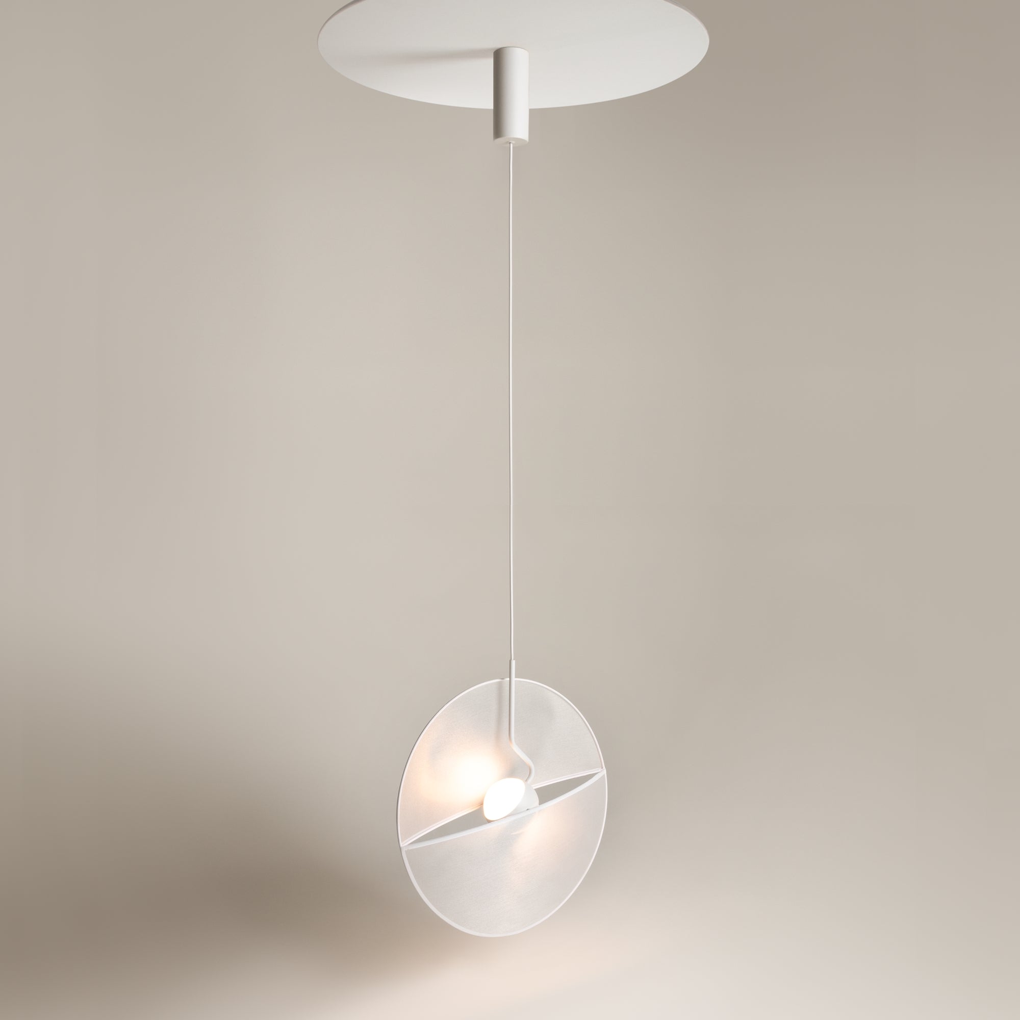 Maytoni Lampa wisząca Reflex - Metal - Biały MOD154PL-L6W3K