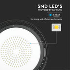 150W Oprawa Highbay LED ( Zasilacz MEANWELL ) / Chip SAMSUNG / Barwa:4000K / Kąt 120' / 5 Lat gwarancji