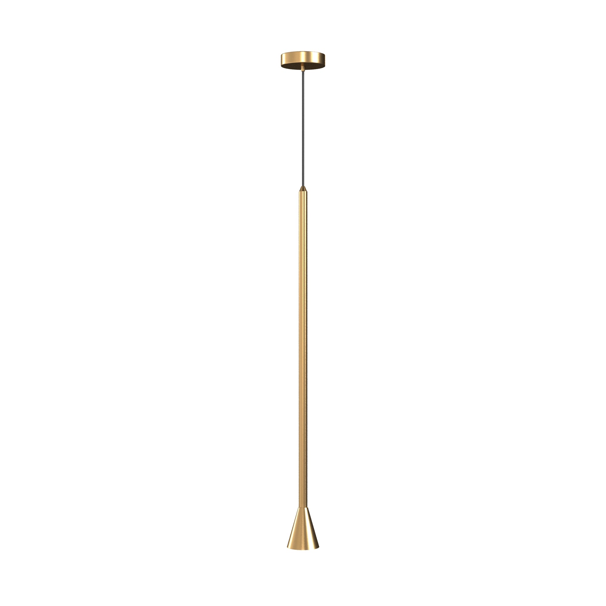 Maytoni Lampa wisząca Arrow - Metal - Złoty P064PL-01G