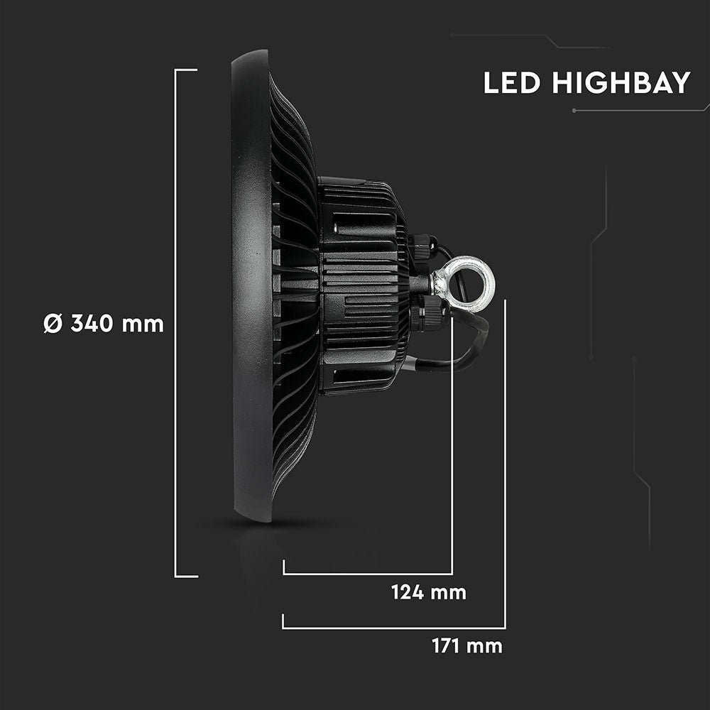 150W Oprawa Highbay LED ( Zasilacz MEANWELL ) / Chip SAMSUNG / Barwa:4000K / Kąt 90' / 5 Lat gwarancji
