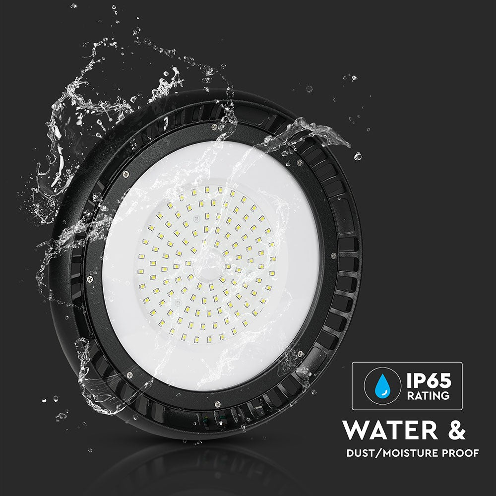100W Oprawa Highbay LED ( Zasilacz MEANWELL ) / Chip SAMSUNG / Barwa:6400K / Kąt 120' / 5 Lat gwarancji