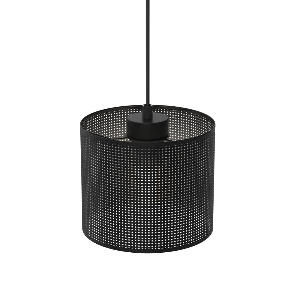 żyrandol Loft shade black, cylinder shade dia 180, h 150 black 1xE27