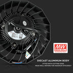 120W Oprawa Highbay LED ( Zasilacz MEANWELL ) / Chip SAMSUNG / Barwa:6400K / 5 Lat gwarancji