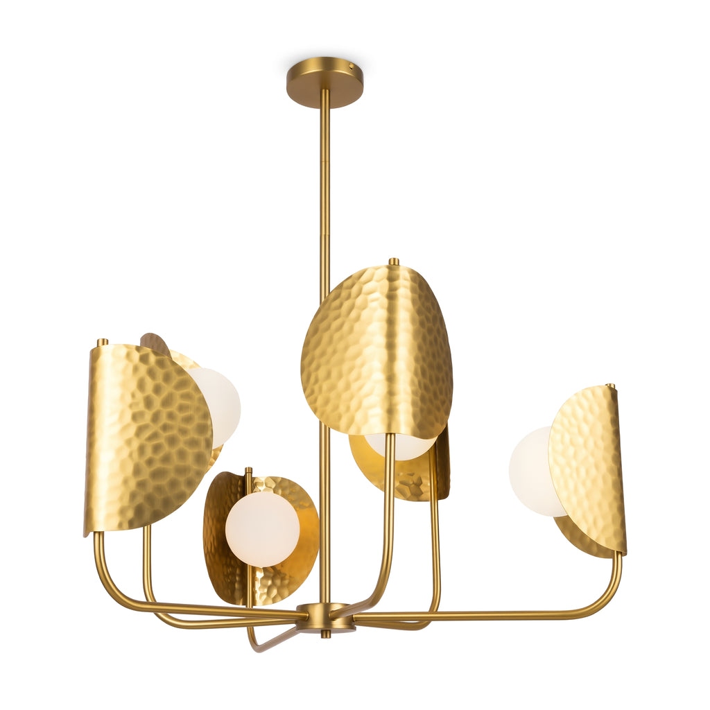 Maytoni Lampa wisząca Tropic - Metal - Mosiądz MOD164PL-06BS