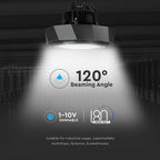100W Oprawa Highbay LED ( Zasilacz SAMSUNG ) / Barwa:4000K / Obudowa: Czarna(180LM/W)