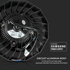 100W Oprawa Highbay LED ( Zasilacz SAMSUNG ) / Barwa:6000K / Obudowa: Czarna(180LM/W)