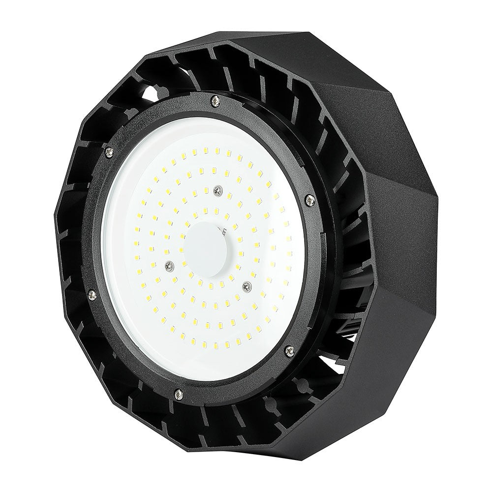 100W Oprawa Highbay LED ( Zasilacz SAMSUNG ) / Barwa:4000K / Obudowa: Czarna / Wydajność: 120lm/w