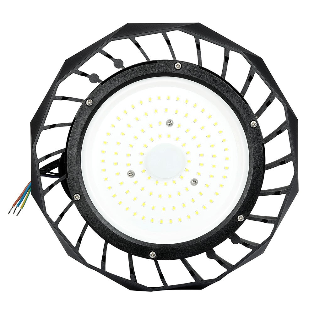 100W Oprawa Highbay LED ( Zasilacz SAMSUNG ) / Barwa:6400K / Obudowa: Czarna / Wydajność: 120lm/w