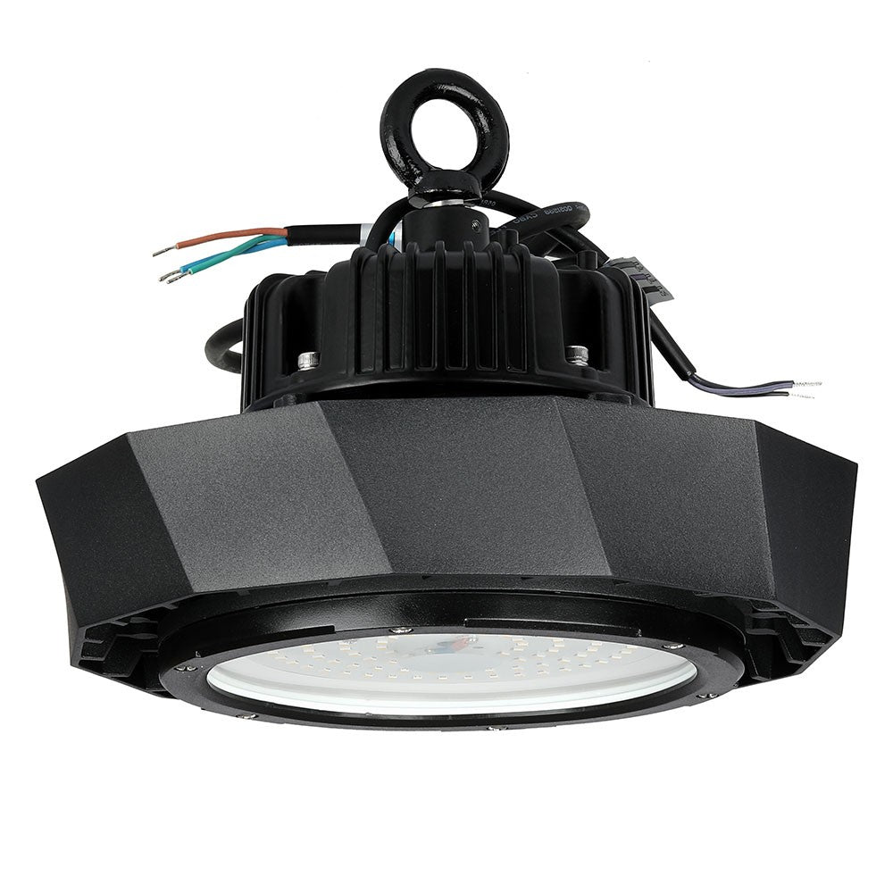 100W Oprawa Highbay LED ( Zasilacz SAMSUNG ) / Barwa:4000K / Obudowa: Czarna / Wydajność: 120lm/w