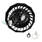 100W Oprawa Highbay LED ( Zasilacz SAMSUNG ) / Barwa:6400K / Obudowa: Czarna / Wydajność: 120lm/w