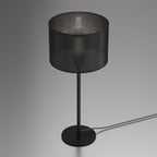 lampka gab. Loft shade H 58 black, cylinder shade dia 250, h 170 black 1xE27