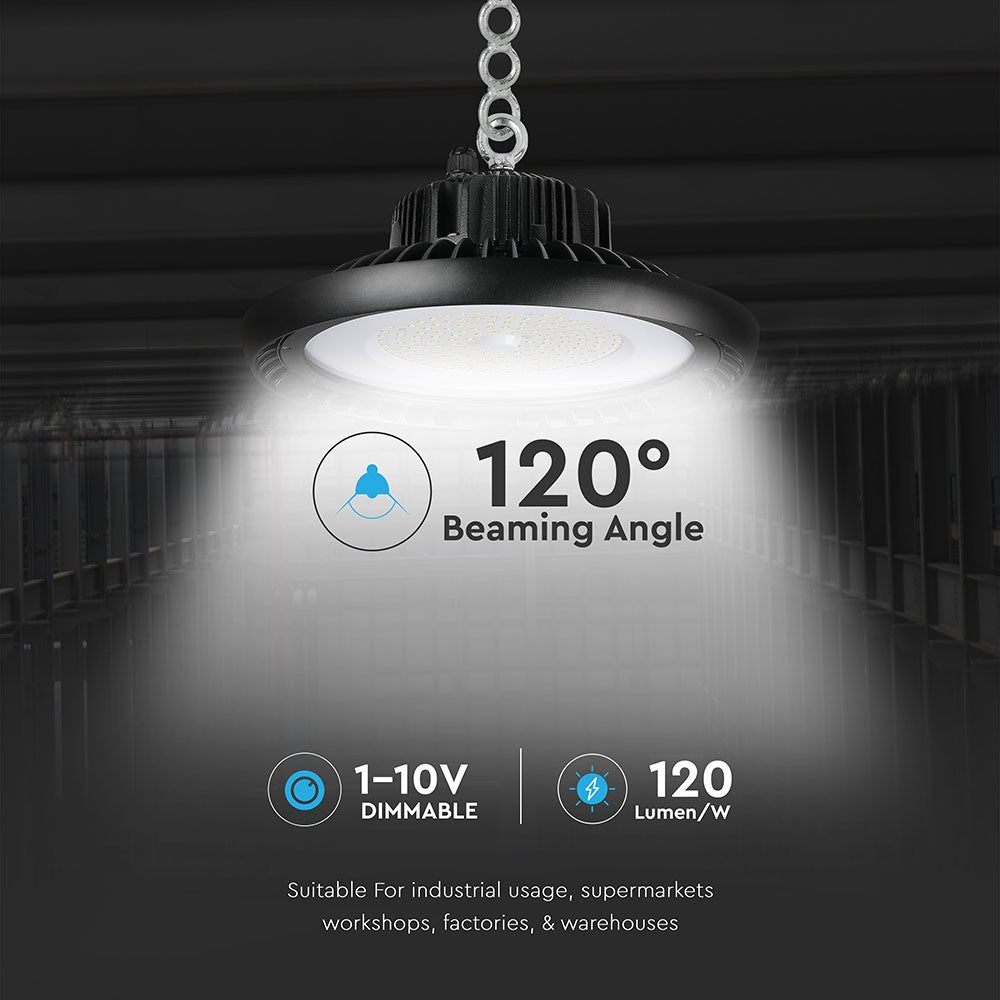 200W Oprawa Highbay LED ( Zasilacz MEANWELL ) / Chip SAMSUNG / Barwa:4000K